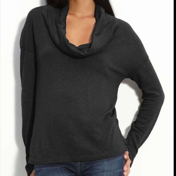 James Perse | Cowl Neck Top - Picture 1 of 8